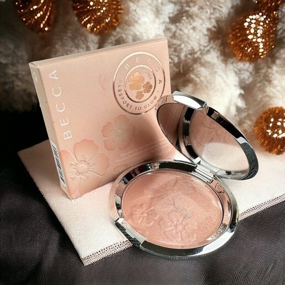 Becca Shimmering Skin Perfector Highlighter ROSE QUARTZ Passport to Glow Korea - Picture 3 of 14